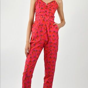 Farm Rio Red Pepper Jumpsuit